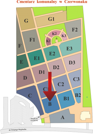 Brak mapy sektorowej