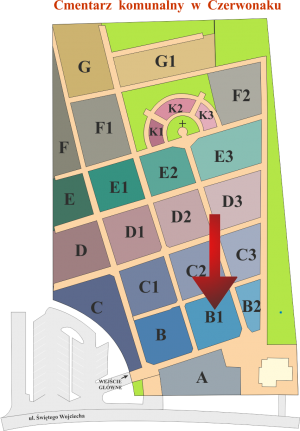 Brak mapy sektorowej