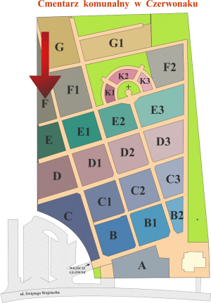 Brak mapy sektorowej