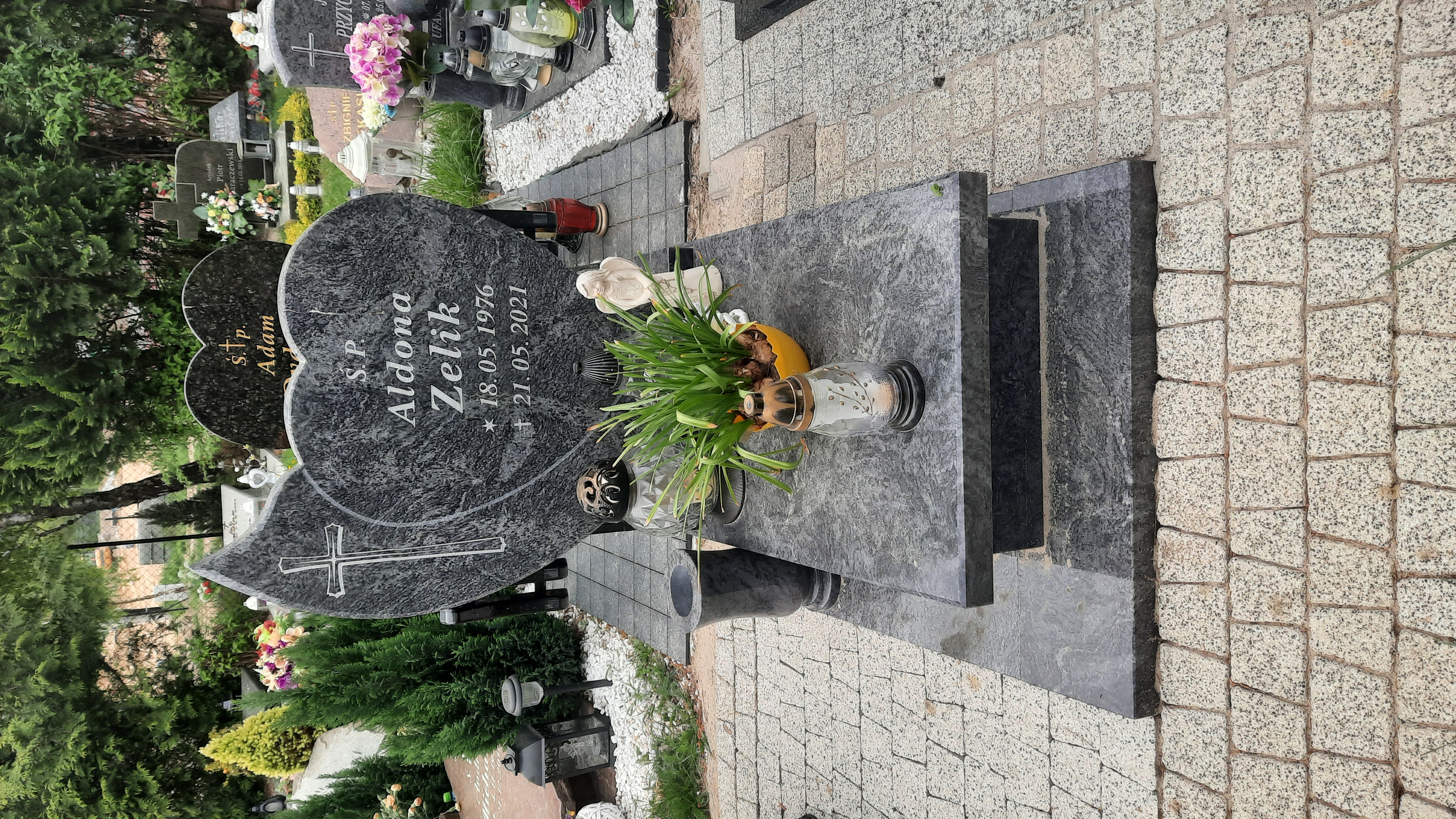 Aldona Zelik 1976 Czerwonak - Grobonet - Wyszukiwarka osób pochowanych