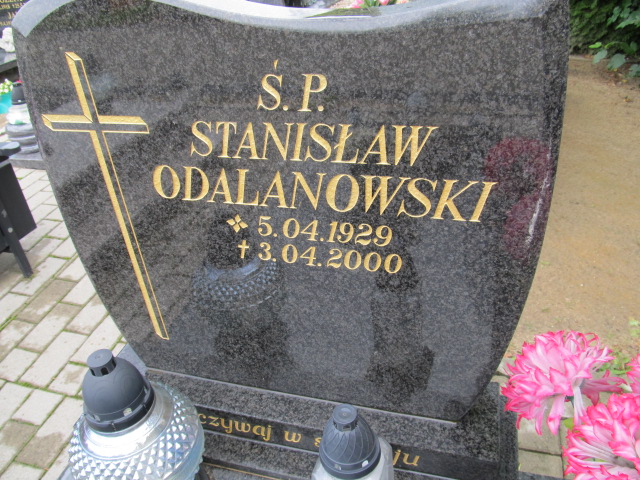 Stanisław Odalanowski 1929 Czerwonak - Grobonet - Wyszukiwarka osób pochowanych