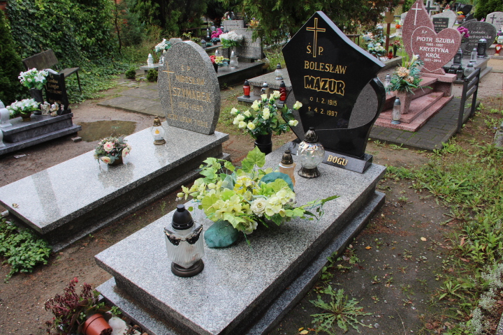 Grób Bolesław Mazur