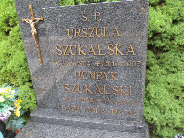 Urszula Szukalska 1934 Czerwonak - Grobonet - Wyszukiwarka osób pochowanych