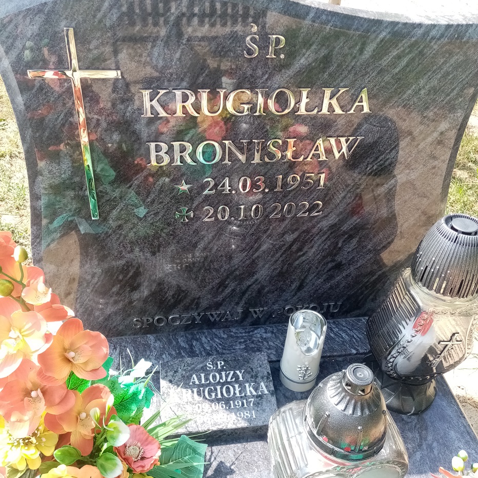 Grób Bronisław Krugiołka