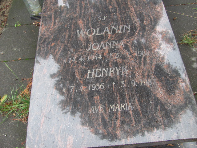 Joanna Wolanin 1944 Czerwonak - Grobonet - Wyszukiwarka osób pochowanych