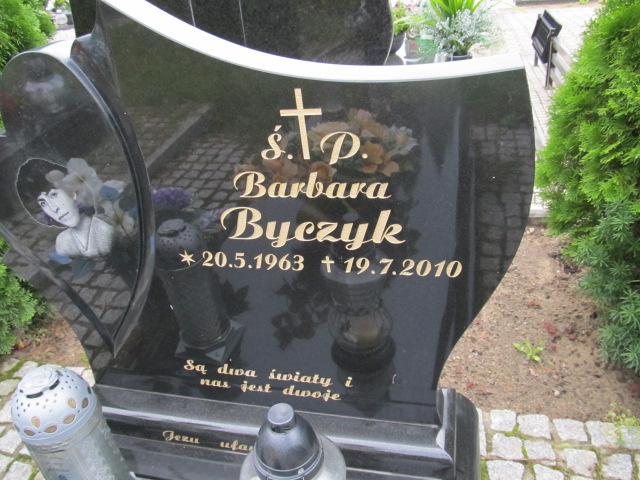 Barbara Byczyk 1963 Czerwonak - Grobonet - Wyszukiwarka osób pochowanych