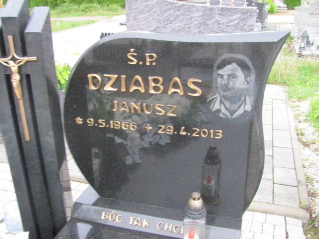 Janusz Dziabas 1966 Czerwonak - Grobonet - Wyszukiwarka osób pochowanych