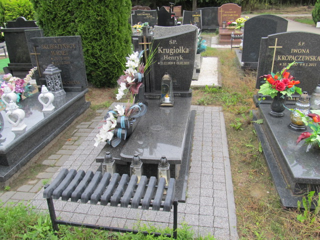 Grób Henryk Krugiołka
