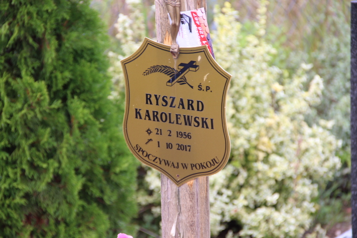 Ryszard Karolewski 1956 Czerwonak - Grobonet - Wyszukiwarka osób pochowanych