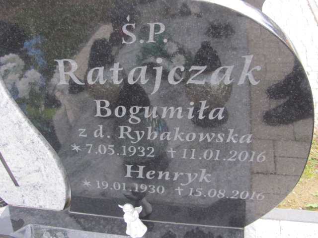 Bogumiła Ratajczak 1932 Czerwonak - Grobonet - Wyszukiwarka osób pochowanych