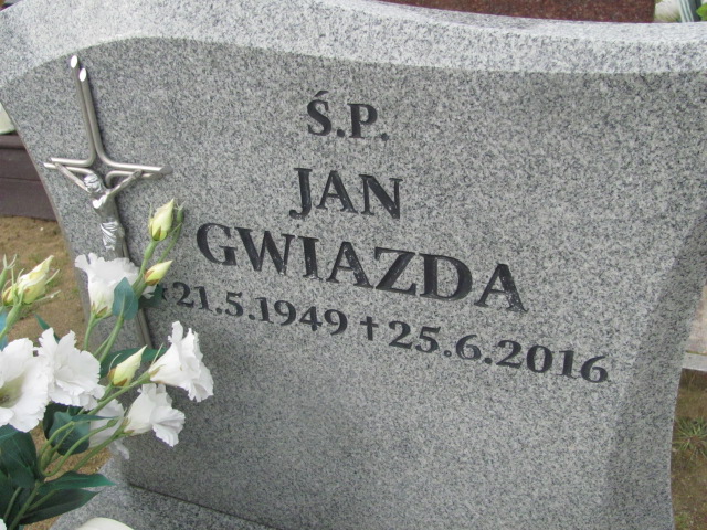 Jan Gwiazda 1949 Czerwonak - Grobonet - Wyszukiwarka osób pochowanych
