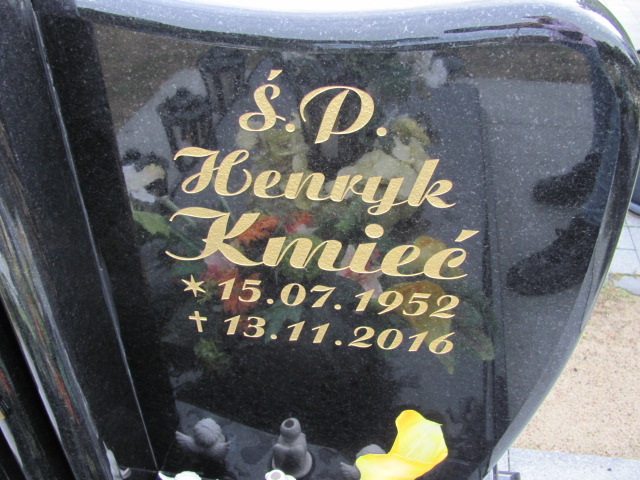 Henryk Kmieć 1952 Czerwonak - Grobonet - Wyszukiwarka osób pochowanych