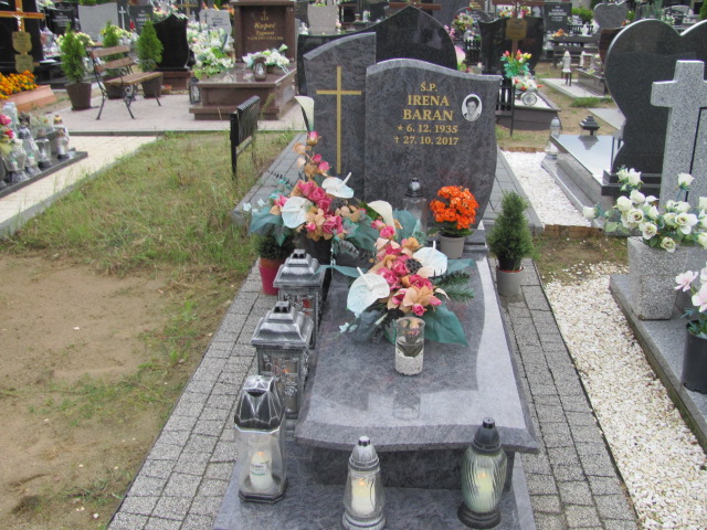 Grób BRONISŁAW BARAN