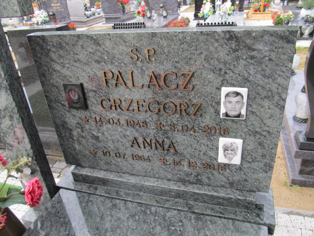 Grzegorz Palacz 1948 Czerwonak - Grobonet - Wyszukiwarka osób pochowanych