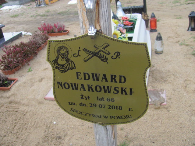 Edward Nowakowski 1951 Czerwonak - Grobonet - Wyszukiwarka osób pochowanych