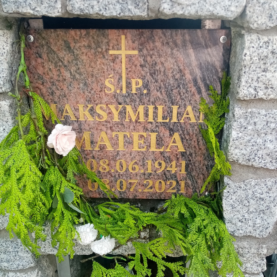 Maksymilian Matela 1941 Czerwonak - Grobonet - Wyszukiwarka osób pochowanych